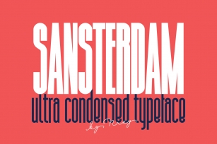 Sansterdam Ultra Condensed Font Download