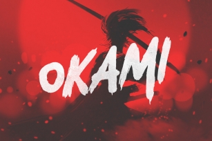 Okami - Brush Font Font Download