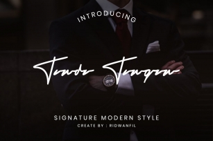 Tanda Tangan font - Signature Modern Style Font Download