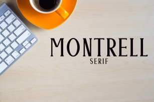 Montrell Serif Typeface Font Download
