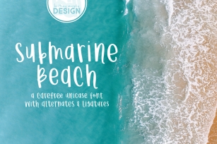 Submarine Beach Font Download