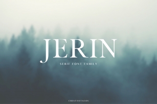 Jerin Serif Font Famiy Font Download