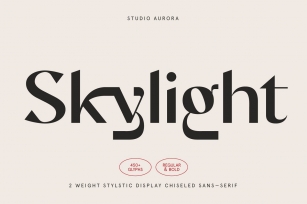 Skylight – Display Sans-Serif Font Download