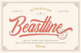 Beastline Script Font Download