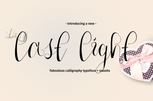 Last Light Calligraphy Script Font Download