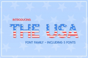 The USA Family Font Download