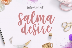 Salma Desire Font Download