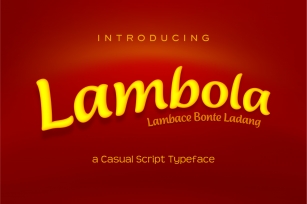 Lambola Font Download