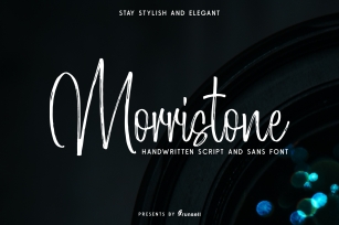 Morristone Script & Sans Font Download