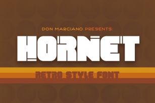 Hornet - Retro Font Download
