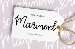 Marmont script Font Download