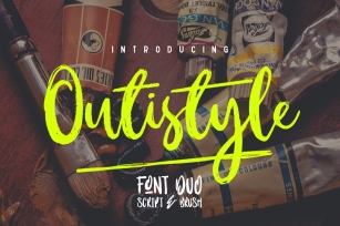 Outistyle Font Duo Font Download