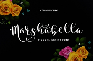 Marshabella Script Font Download
