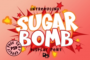 SUGAR BOMB - DISPLAY FONT Font Download