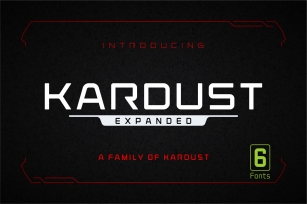 Kardust Expanded Font Download