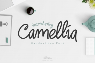 Camellia Handwritten Font Font Download