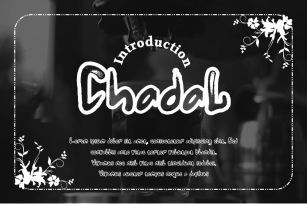 Chadal Font Download