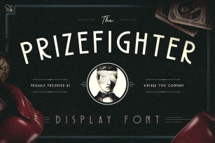 Prizefighter Display Font Font Download