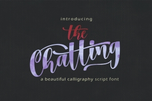 Chatting Font Download