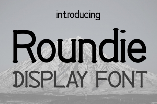 EP Roundie- Display Font Font Download