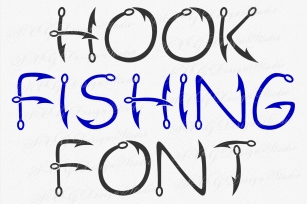 Hook Fishing Font Font Download