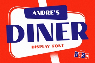 Andres Diner Display Font Font Download
