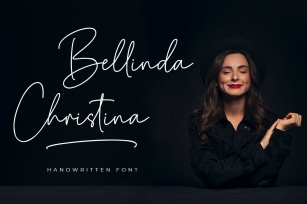 Bellinda Christina - Handwritten Signature Font Download