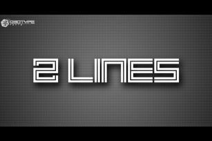 2 Lines Font Download