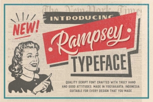 Rampsey Script Font Download