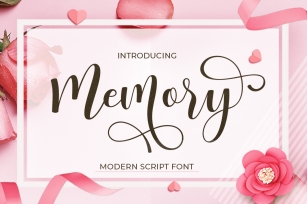 Memory Script Font Download