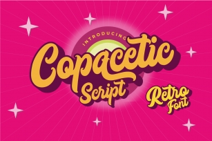 Copacetic - Layered Bold Script Font Download