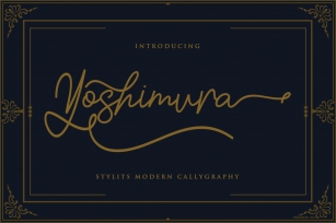 Yoshimura Font Download