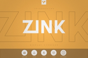 Zink - Display Typeface Font Download