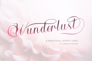 Wunderlust Font Download
