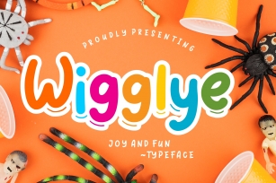 Wigglye Joy & Fun Typeface Font Download