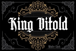 King Vitold Font Download