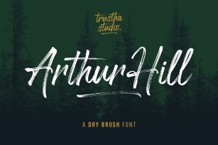 Arthur Hill Font Font Download