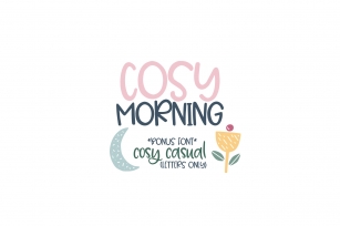 Cosy Morning Duo Font Download