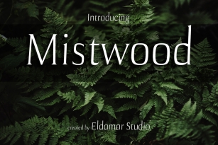 Mistwood Font Font Download