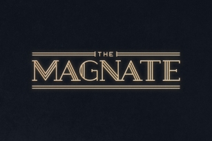 Magnate Typeface Font Download