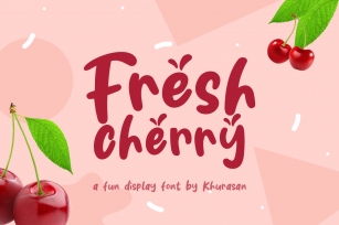 Fresh Cherry Font Download