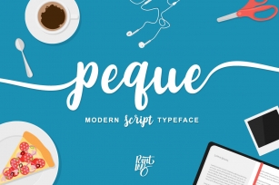 peque script Font Download