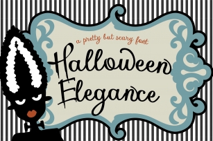 ZP Halloween Elegance Font Download