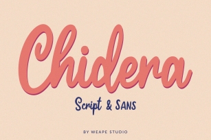 Chidera Script & Sans Font Download