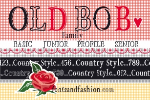 OLD BOB FAMILY Font Download