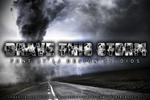 Brave This Storm Font Download