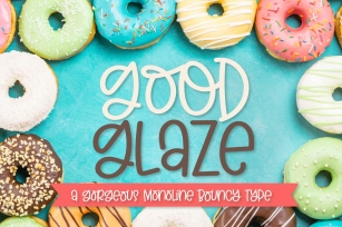 Good Glaze - A Clean Hand Lettered Sans Serif with Ligatures Font Download