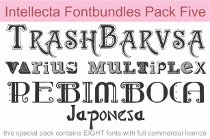 Intellecta Fontbundles Pack Five Font Download