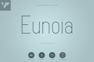 Eunoia - Sans Serif Typeface Font Download