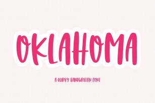 Oklahoma - A Fun Handwritten Font Font Download